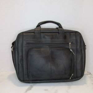 Sweetbriar Classic Laptop Case Black Vegan Leather